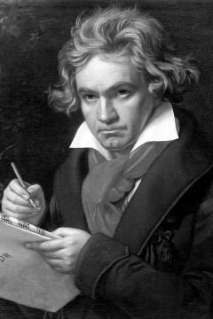 Le compositeur Ludwig van Beethoven