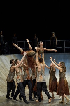 Dancers in The Rite of Spring