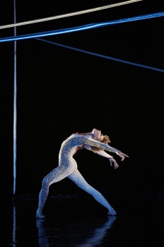 The dancer Vanesa G.R. Montoya