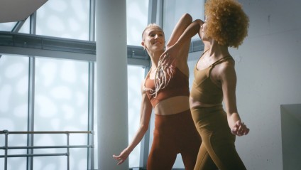 Les Grands Ballets' dancers discover Lolë's new clothing collection
