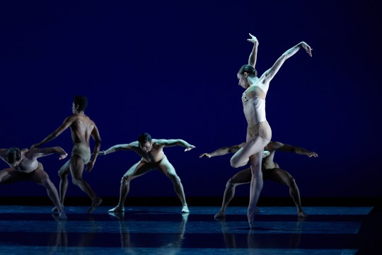 Les Grands Ballets dancers performing The Four Seasons