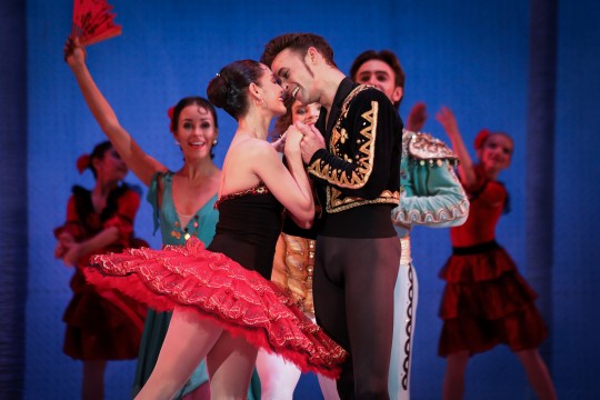 Les danseurs Adiarys Almeida & Taras Domitro