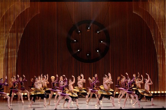 Group of dancers on the stage of Dancing Beethoven