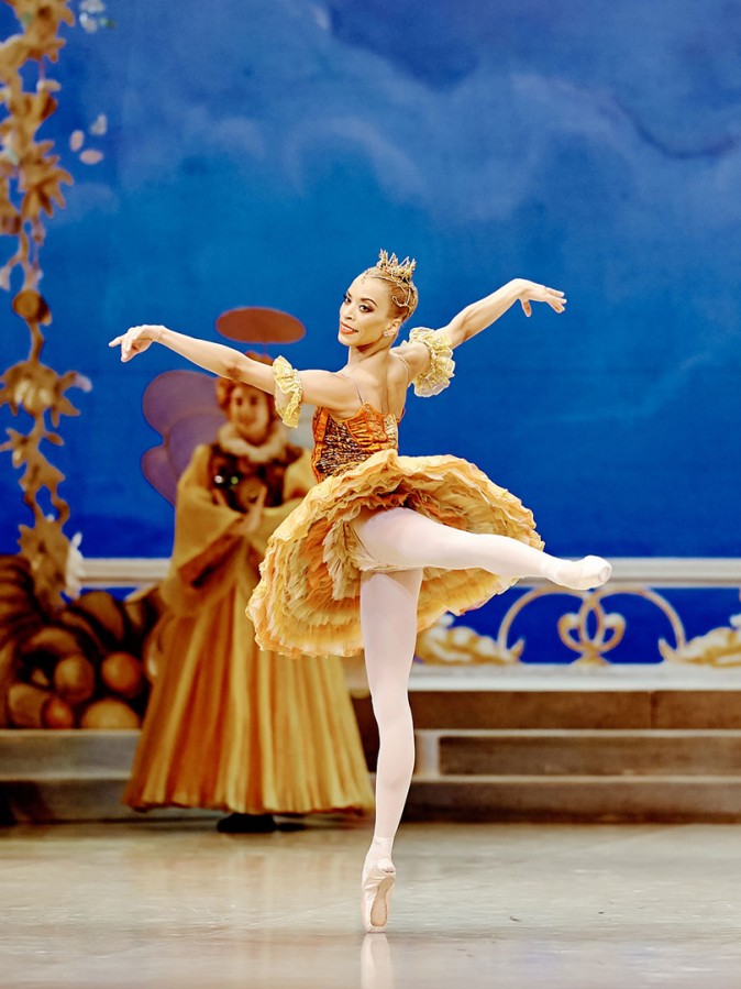 The dancer Vanesa G.R. Montoya in The Nutcracker