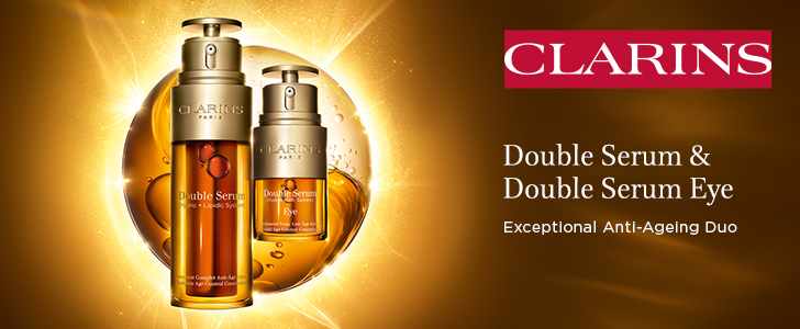 Clarins advertisement for Les Grands Ballets